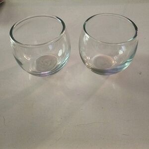 CLEARANCE💖Small Glass Candle Holders